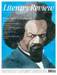 Literary Review August 2019 front cover